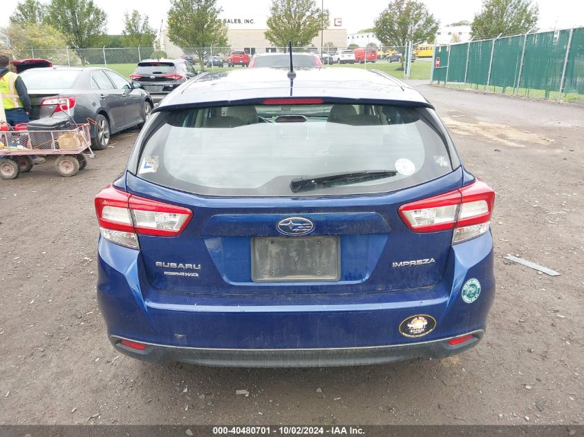 4S3GTAA63J3740656 2018 Subaru Impreza 2.0I