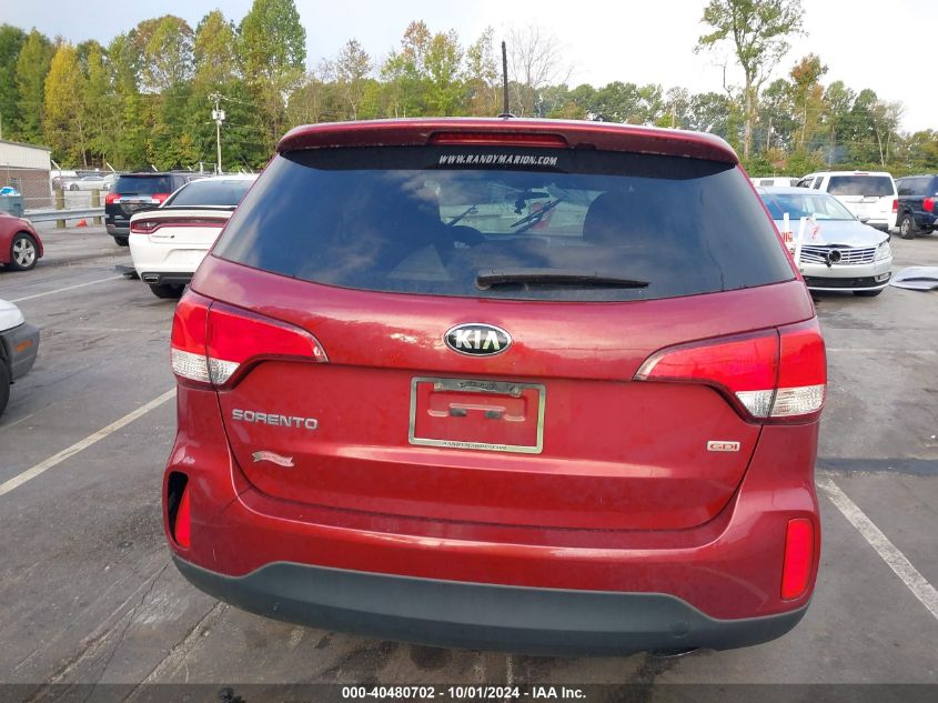 5XYKT3A63EG518674 2014 Kia Sorento Lx