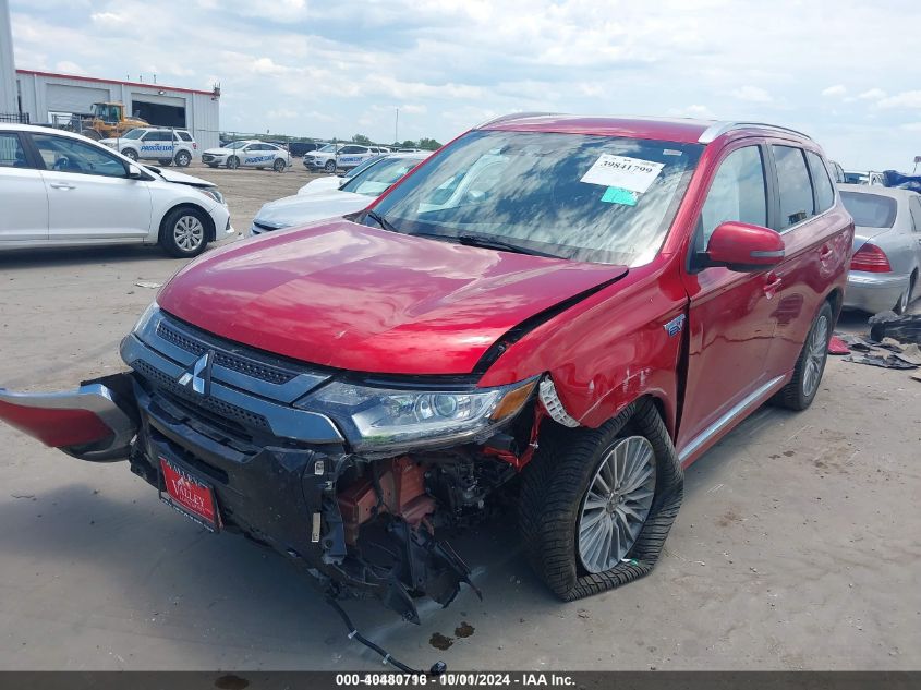 2020 Mitsubishi Outlander Phev Sel S-Awc VIN: JA4J24A58LZ009412 Lot: 40480716