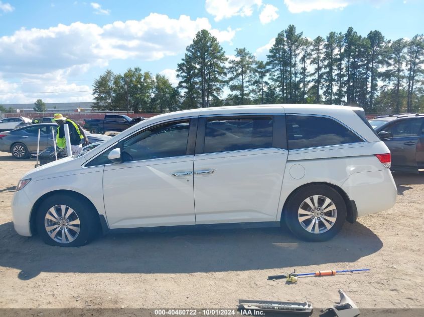 2015 Honda Odyssey Ex-L VIN: 5FNRL5H66FB070018 Lot: 40480722