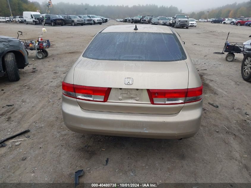 1HGCM56433A139306 2003 Honda Accord Lx