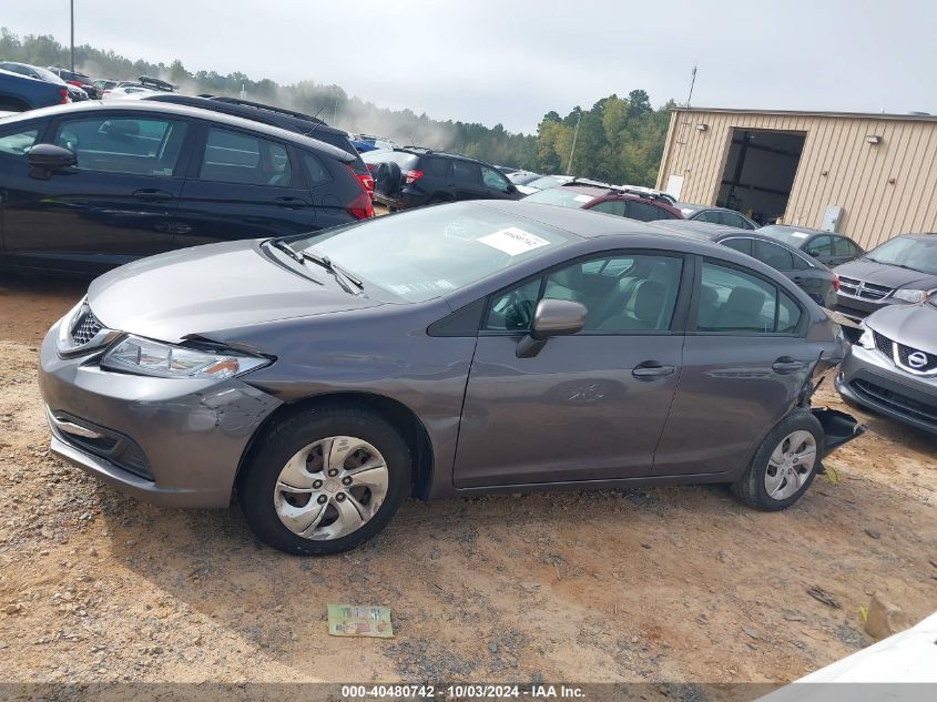 19XFB2F52EE240569 2014 Honda Civic Lx