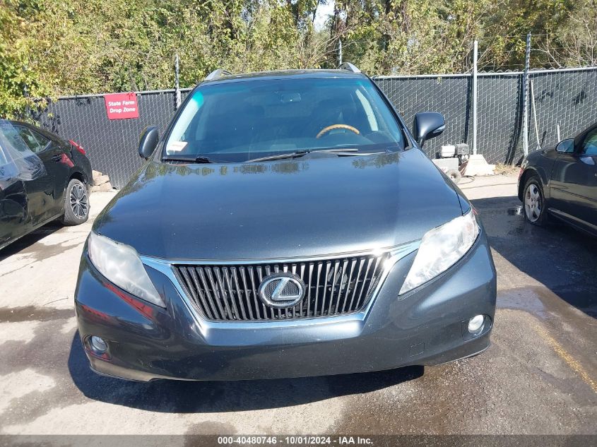 2010 Lexus Rx 350 VIN: 2T2BK1BA9AC024685 Lot: 40480746