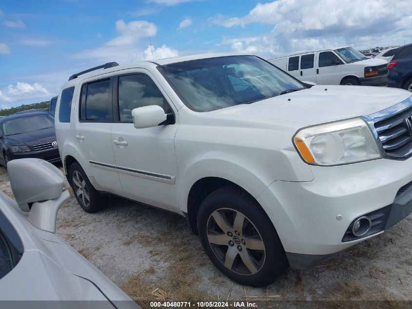 5FNYF3H91CB037957 2012 Honda Pilot Touring