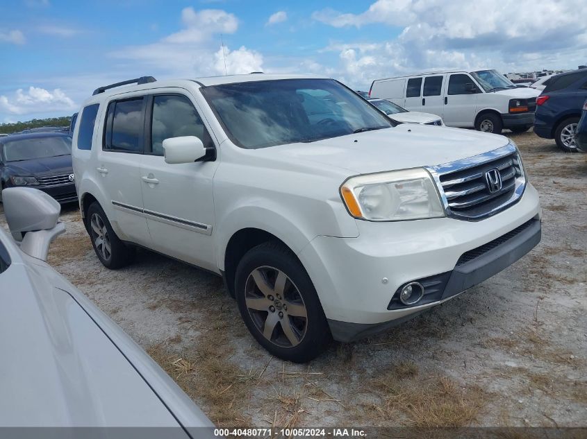 5FNYF3H91CB037957 2012 Honda Pilot Touring