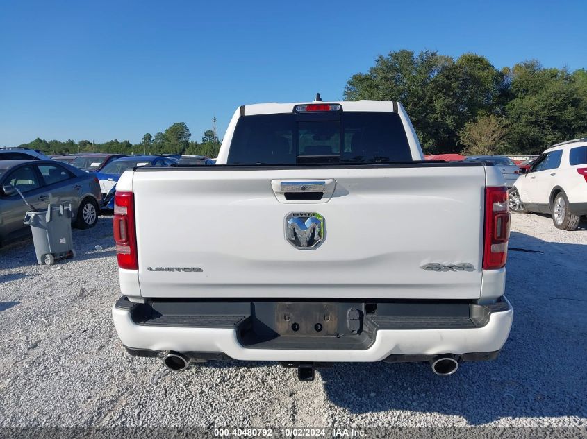 2019 Ram 1500 Limited 4X4 5'7 Box VIN: 1C6SRFHT2KN626713 Lot: 40480792