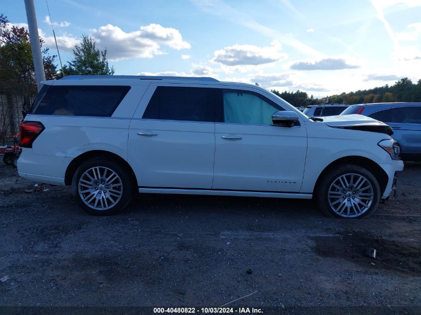 2022 Ford Expedition Platinum Max VIN: 1FMJK1MT9NEA13473 Lot: 40480822