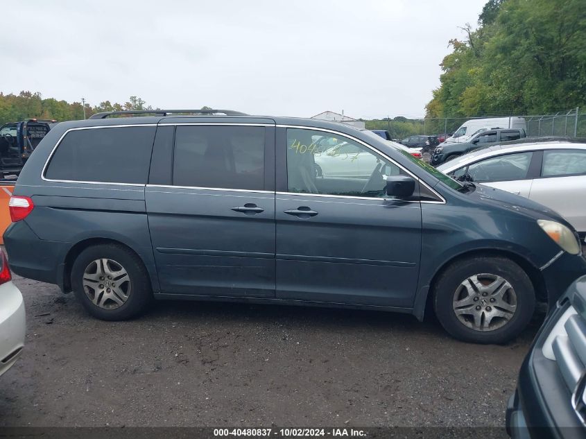 2005 Honda Odyssey Ex VIN: 5FNRL38445B030232 Lot: 40480837