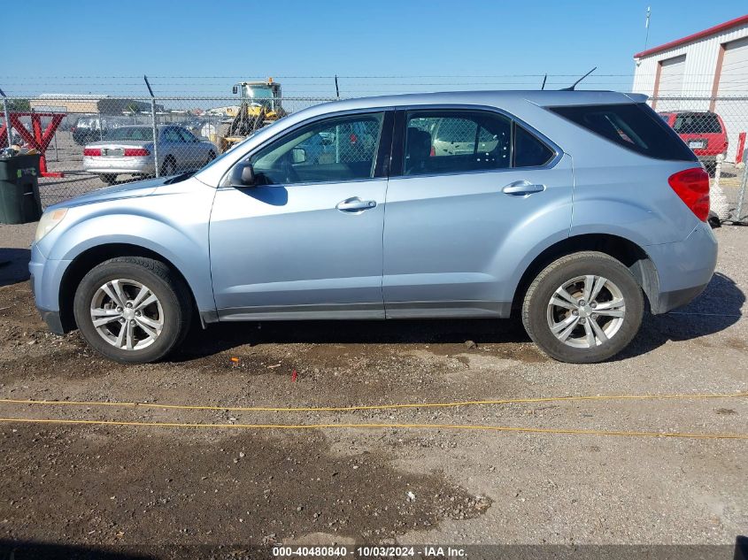 2GNALAEK7E6115387 2014 Chevrolet Equinox Ls