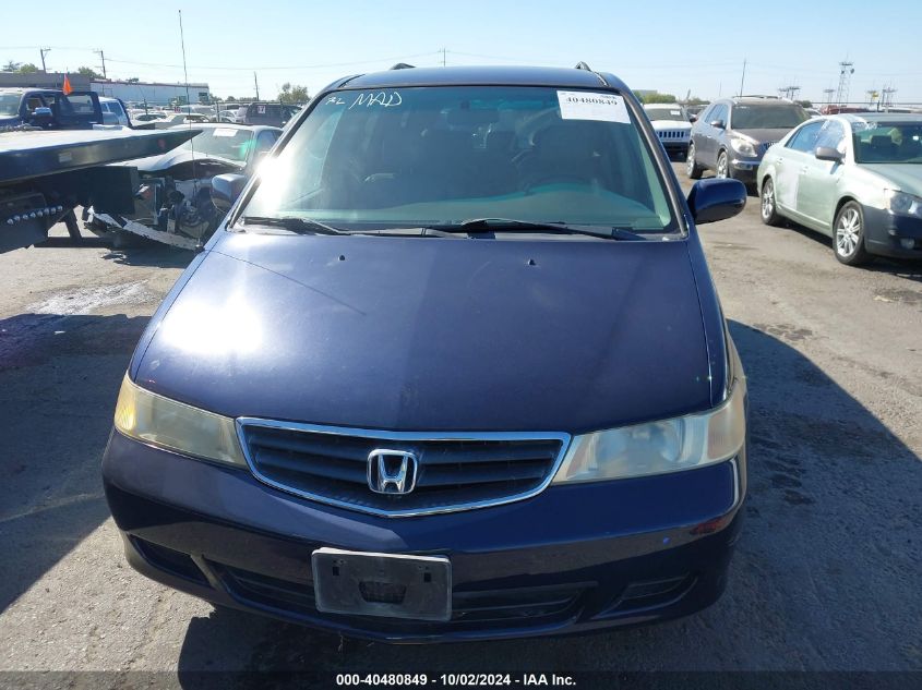 2003 Honda Odyssey Ex VIN: 5FNRL18673B110160 Lot: 40480849