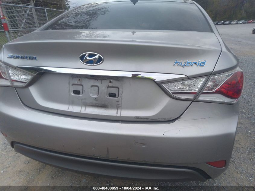 KMHEC4A40CA040708 2012 Hyundai Sonata Hybrid