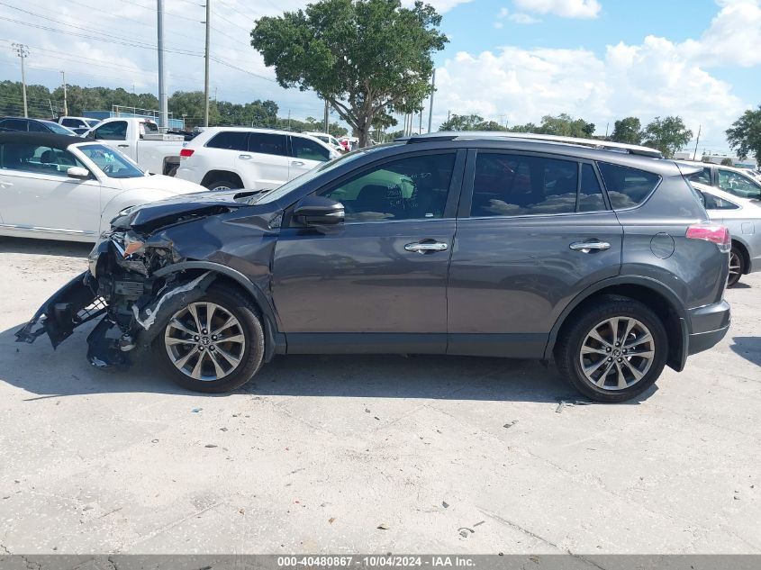 2018 Toyota Rav4 Limited VIN: JTMYFREVXJJ742170 Lot: 40480867