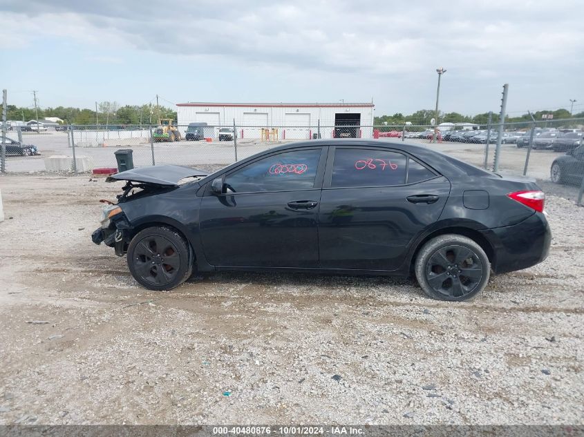 2015 Toyota Corolla Le VIN: 5YFBURHE3FP241244 Lot: 40480876