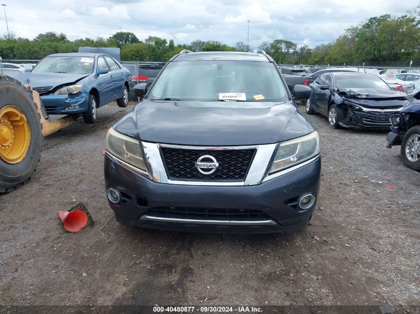 2014 Nissan Pathfinder Platinum VIN: 5N1AR2MM5EC706644 Lot: 40480877