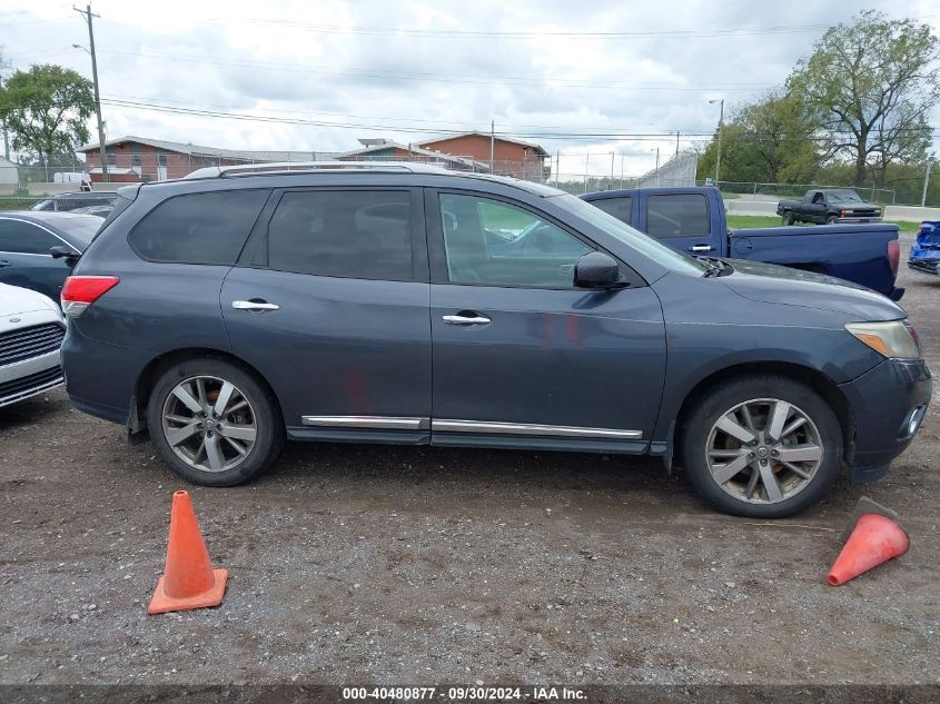 2014 Nissan Pathfinder Platinum VIN: 5N1AR2MM5EC706644 Lot: 40480877