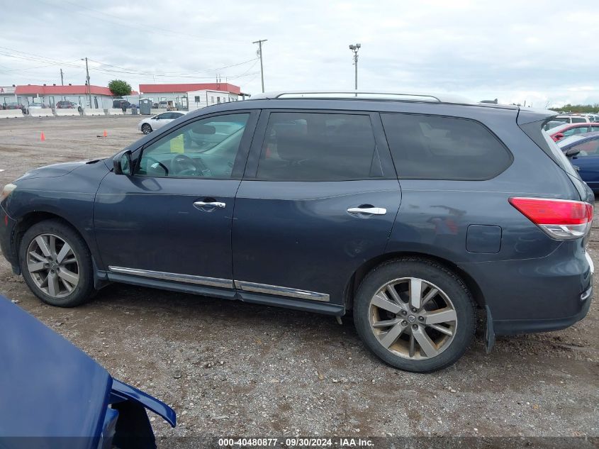 2014 Nissan Pathfinder Platinum VIN: 5N1AR2MM5EC706644 Lot: 40480877