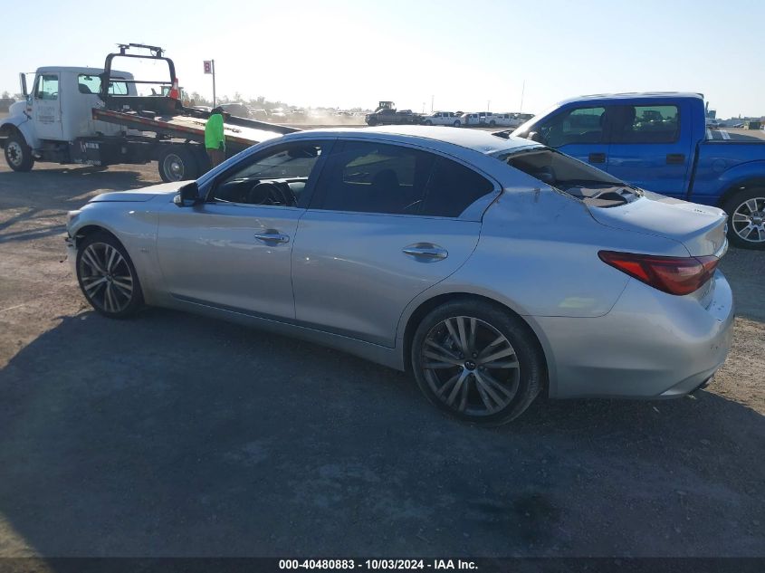 2019 Infiniti Q50 3.0T Sport VIN: JN1EV7AR6KM551240 Lot: 40480883