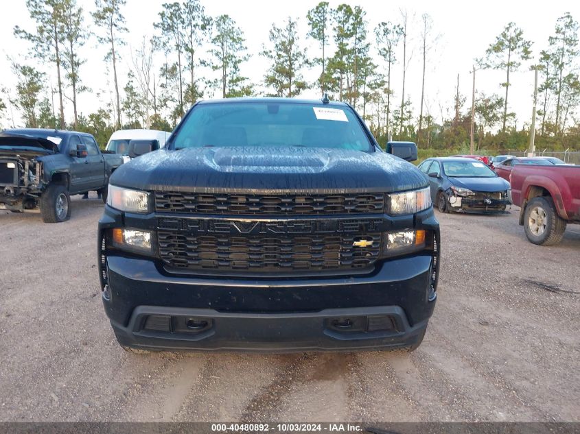 2019 Chevrolet Silverado 1500 Custom VIN: 3GCPWBEH7KG219480 Lot: 40480892