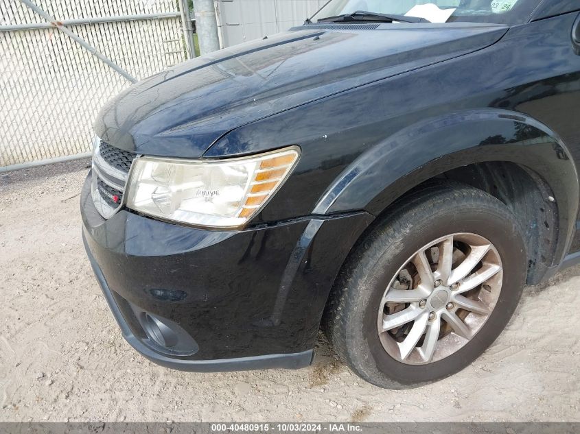 2016 Dodge Journey Sxt VIN: 3C4PDCBG8GT206582 Lot: 40480915