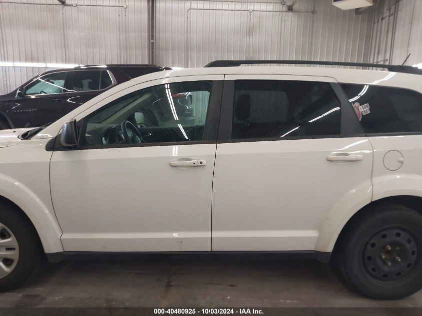 2018 Dodge Journey Se VIN: 3C4PDCAB0JT347739 Lot: 40480925