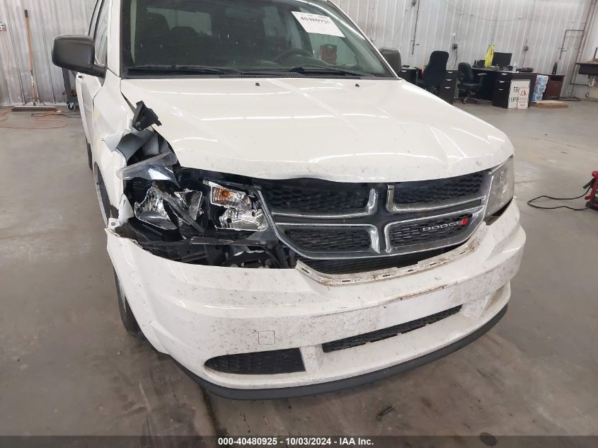 2018 Dodge Journey Se VIN: 3C4PDCAB0JT347739 Lot: 40480925