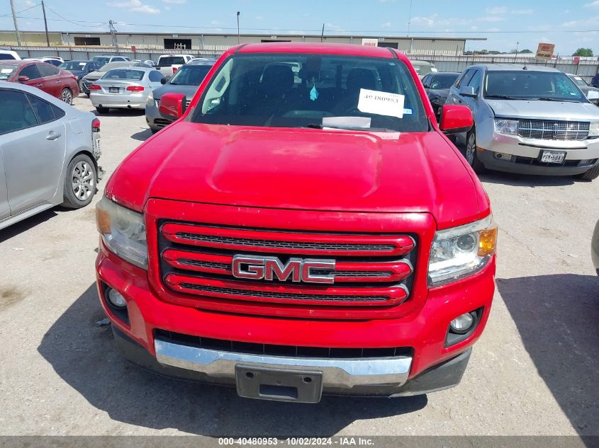 2016 GMC Canyon Sle VIN: 1GTG6CE38G1151500 Lot: 40480953