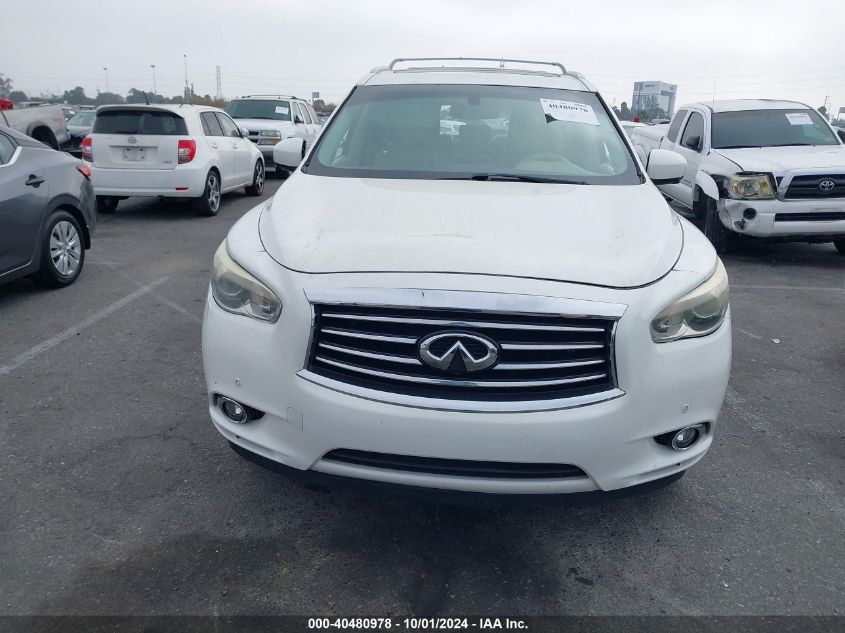 2013 Infiniti Jx VIN: 5N1AL0MM5DC337918 Lot: 40480978