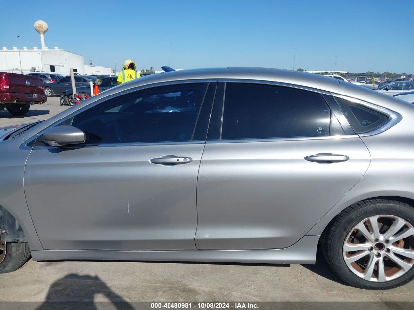 2015 Chrysler 200 Limited VIN: 1C3CCCAB7FN700247 Lot: 40480981