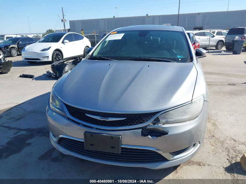 2015 Chrysler 200 Limited VIN: 1C3CCCAB7FN700247 Lot: 40480981