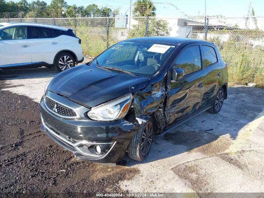 2018 Mitsubishi Mirage Gt VIN: ML32A5HJ0JH013661 Lot: 40480984