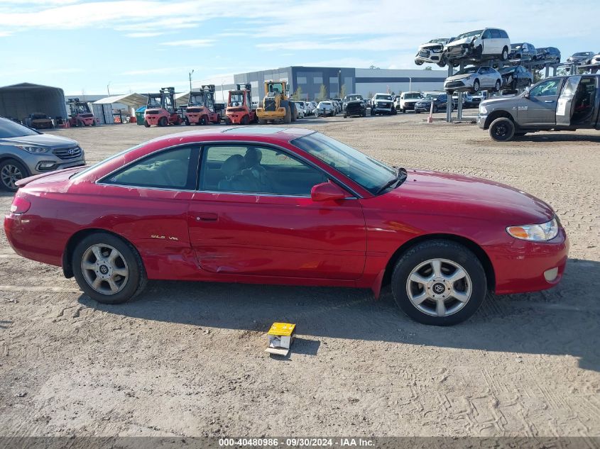 1999 Toyota Camry Solara Sle VIN: 2T1CF22P9XC153512 Lot: 40480986