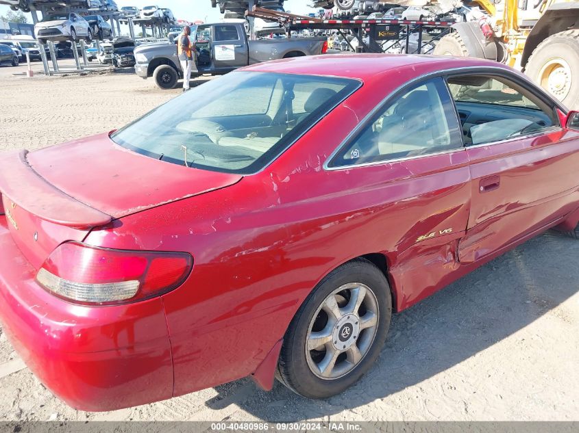 1999 Toyota Camry Solara Sle VIN: 2T1CF22P9XC153512 Lot: 40480986