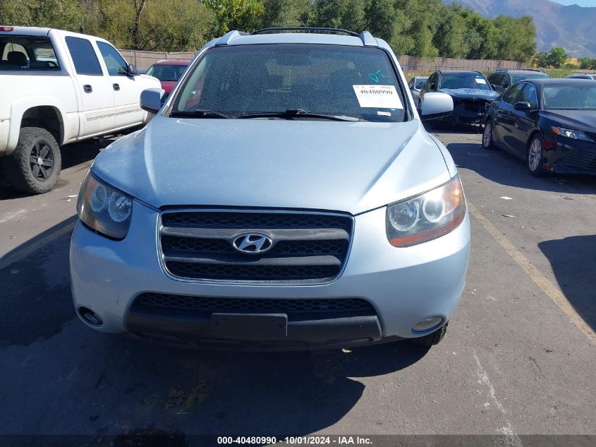 2007 Hyundai Santa Fe Gls VIN: 5NMSG73D27H083422 Lot: 40480990