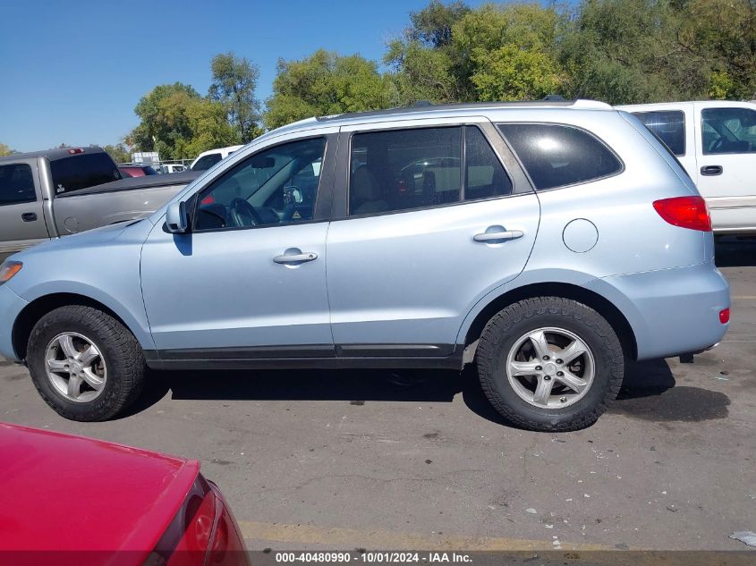 2007 Hyundai Santa Fe Gls VIN: 5NMSG73D27H083422 Lot: 40480990