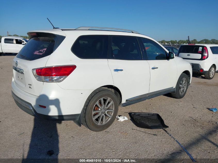 VIN 5N1AR2MM9DC673274 2013 Nissan Pathfinder, SL no.4