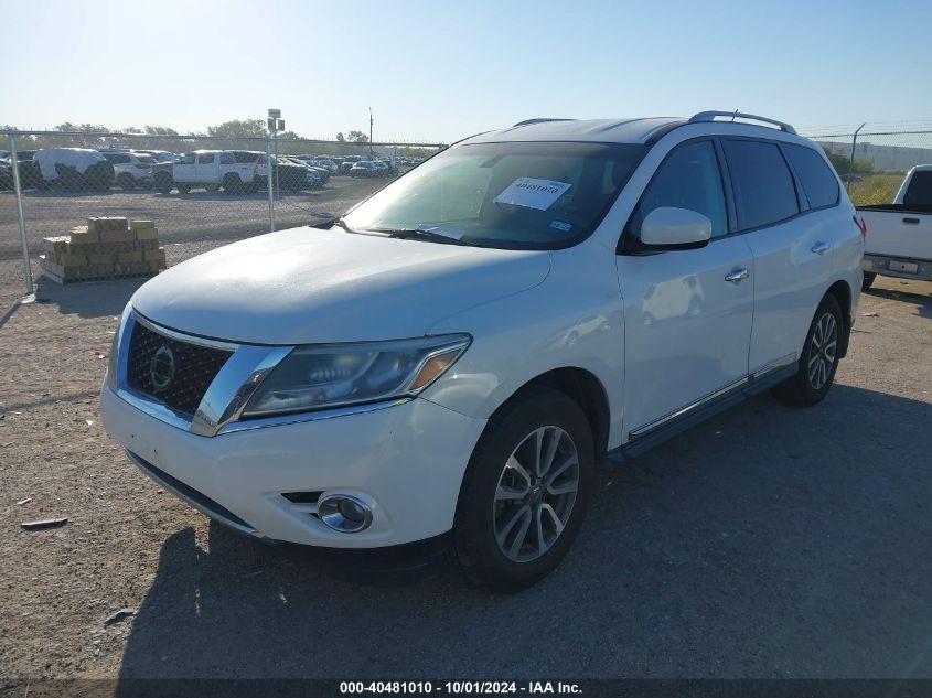 2013 Nissan Pathfinder Sl VIN: 5N1AR2MM9DC673274 Lot: 40481010