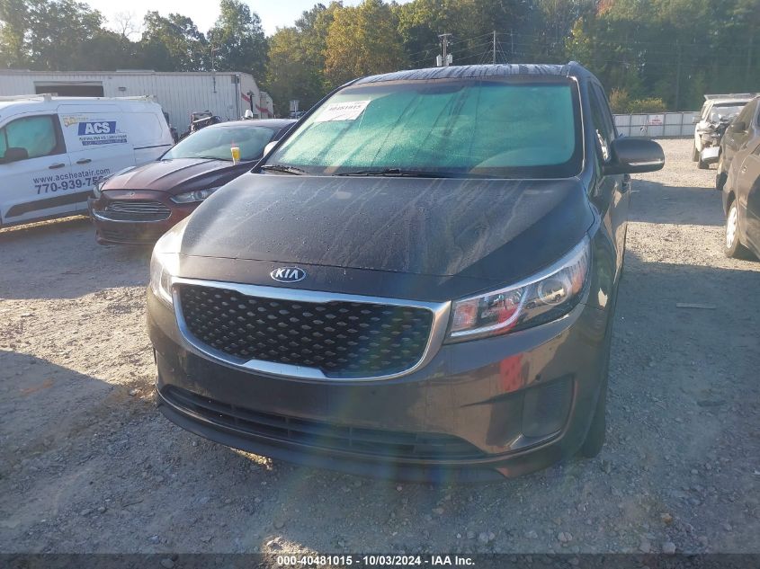 KNDMB5C17H6325590 2017 Kia Sedona Lx