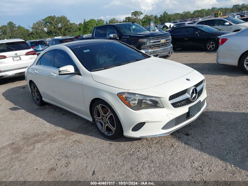 VIN WDDSJ4GB5JN518782 2018 Mercedes-Benz CLA 250, 4... no.1