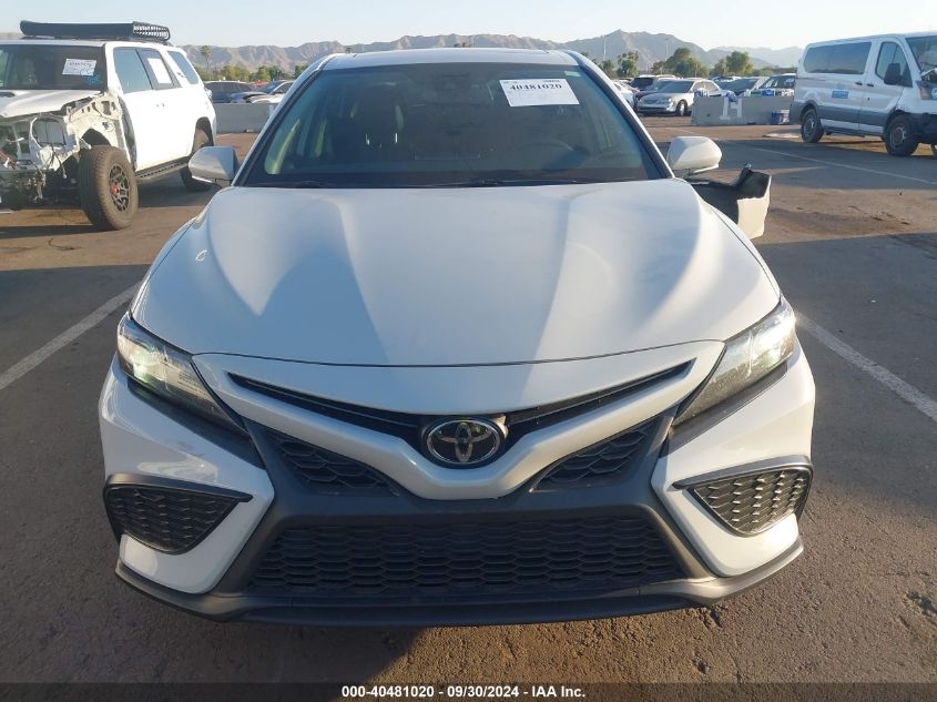 2022 Toyota Camry Se VIN: 4T1T11AK6NU021088 Lot: 40481020