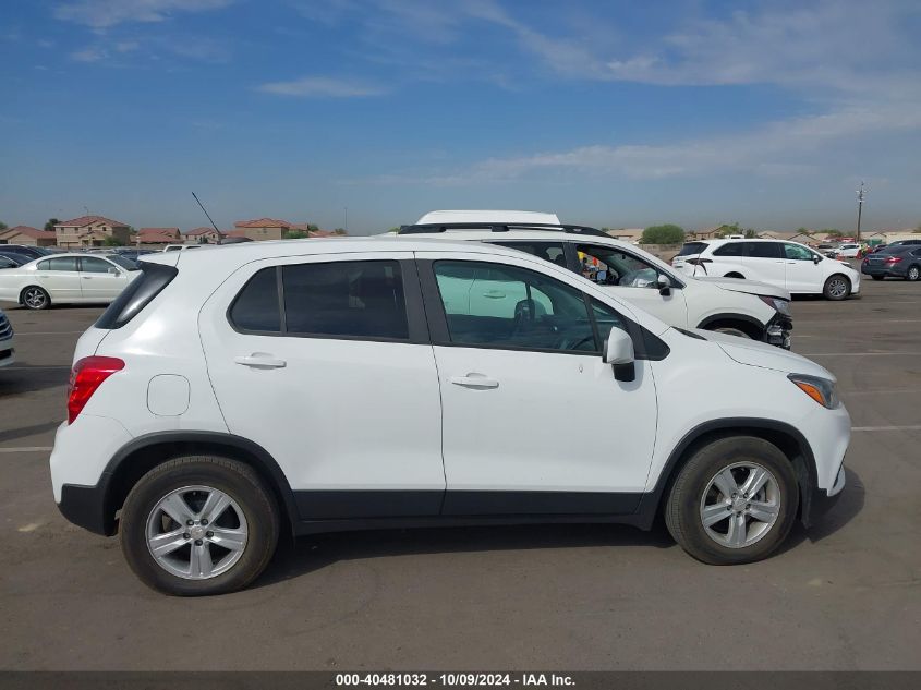 2020 Chevrolet Trax Fwd Ls VIN: KL7CJKSB7LB087941 Lot: 40481032