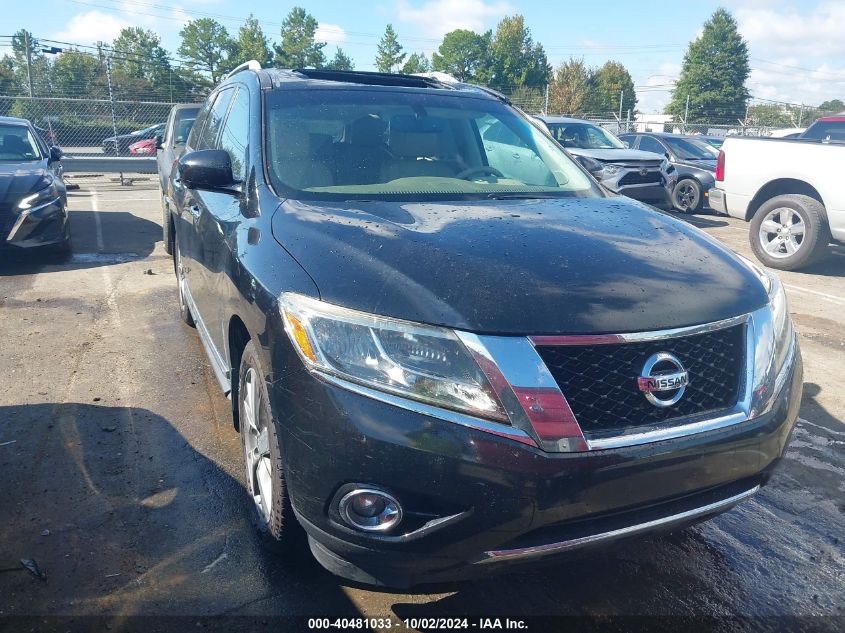 2013 Nissan Pathfinder Platinum VIN: 5N1AR2MM2DC612008 Lot: 40481033