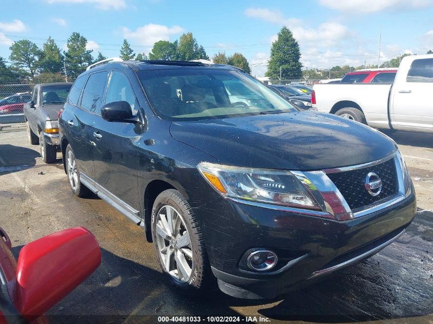 2013 Nissan Pathfinder Platinum VIN: 5N1AR2MM2DC612008 Lot: 40481033