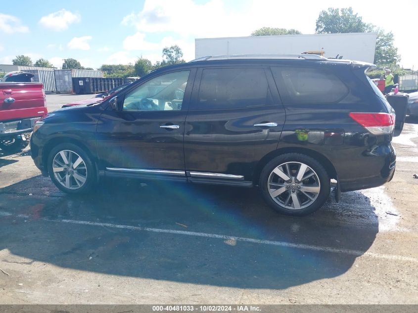 2013 Nissan Pathfinder Platinum VIN: 5N1AR2MM2DC612008 Lot: 40481033