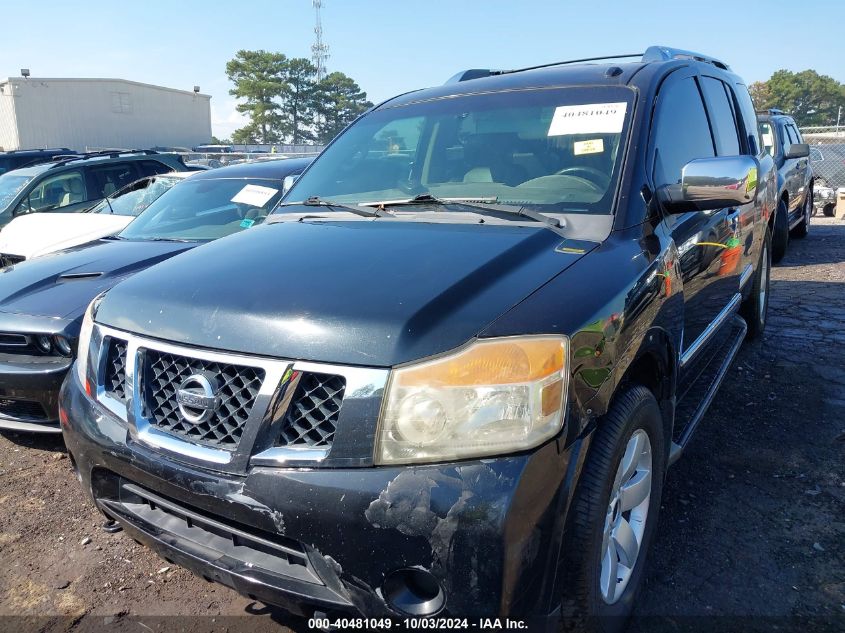 5N1BA0ND0DN602578 2013 Nissan Armada Sl