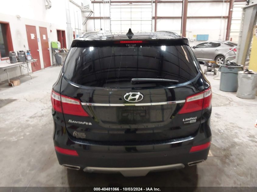 2015 Hyundai Santa Fe Limited VIN: KM8SRDHF3FU094581 Lot: 40481066