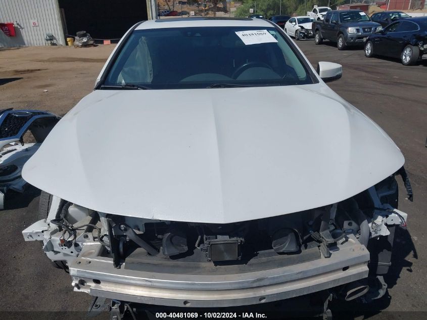 19UUB2F40KA007157 2019 Acura Tlx Tech Pkg