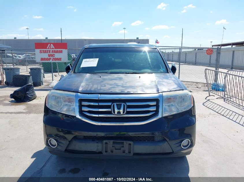 2012 Honda Pilot Ex VIN: 5FNYF3H43CB035700 Lot: 40481087