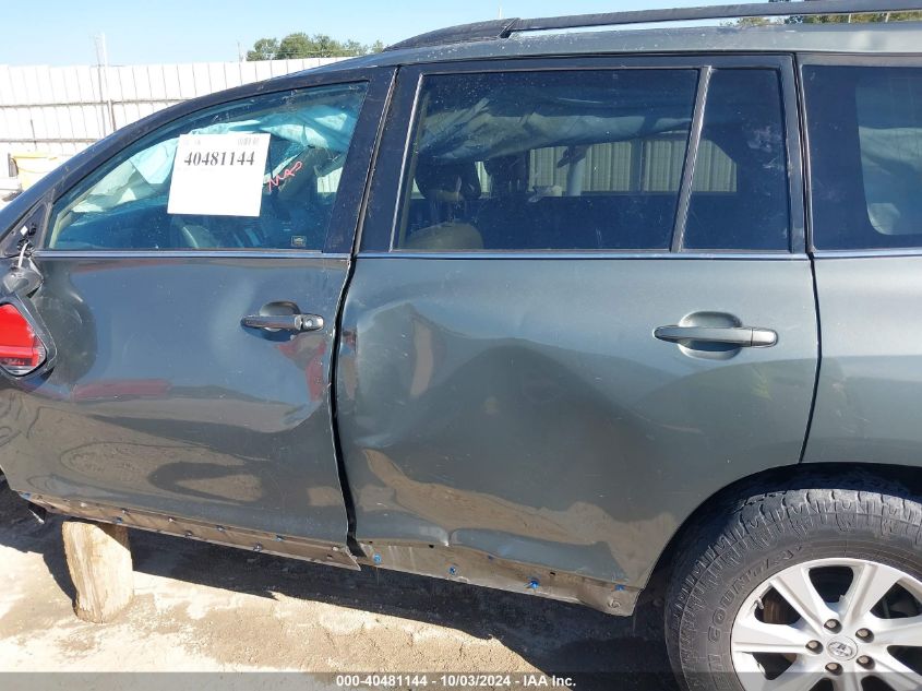 5TDZK3EH1DS133211 2013 Toyota Highlander Se V6