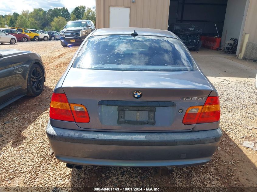 WBAEU33485PR15216 2005 BMW 325Xi