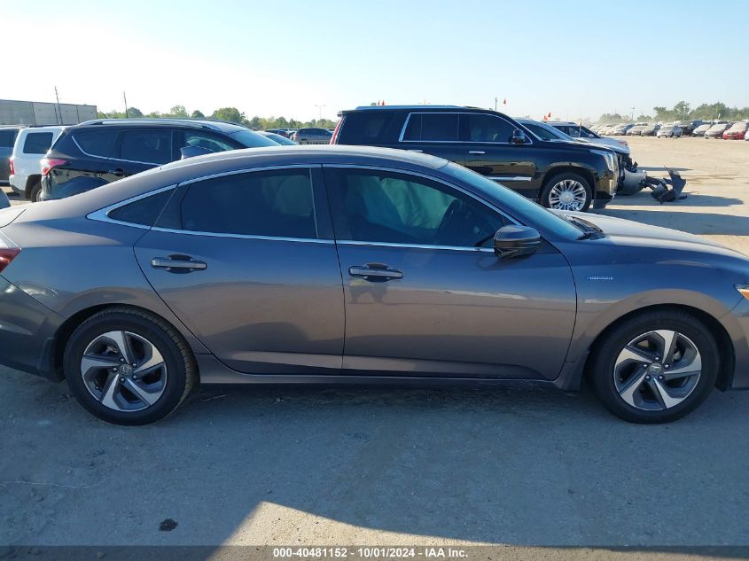 2019 Honda Insight Ex VIN: 19XZE4F51KE014194 Lot: 40481152